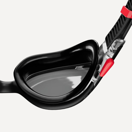 Очки для плавания Speedo Biofuse 2.0 Mirror (зеркальные; черный/серебрянный)